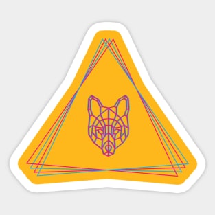 RetroFox Sticker